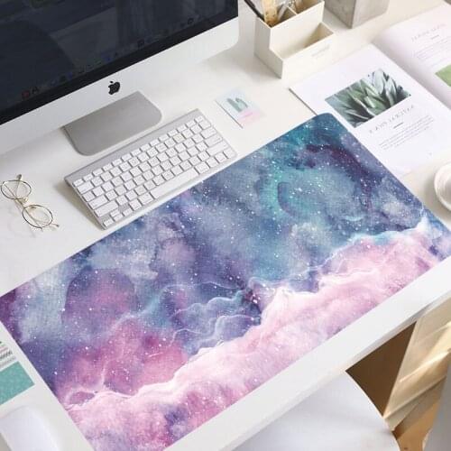 Large Marble Grain Soft Mouse Pad Office Computer Desk Mat Modern Table Game Keyboard Laptop Cushion Accessories gift