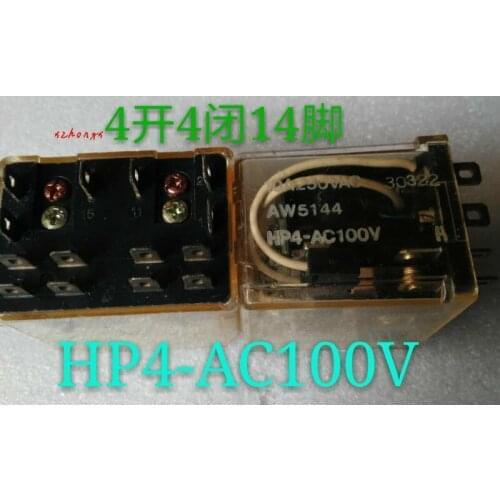 HP4-AC100V Genuine Japan Relay AW5144 10A Disassembling Test Good Spot
