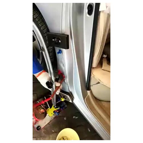 Car dent repair flat bar tools without too box stainless steel hook with many tabs