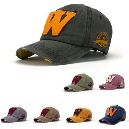 Causal Hats Caps Men Unisex Hat Summer Women Letter W Hockey Baseball Caps Hip Hop Hats For Women #YL5
