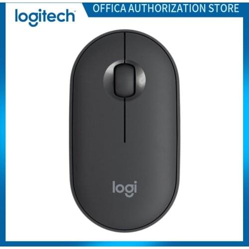 Logitech Pebblemouse Wireless Bluetooth Mouse Office Mouse Silent Mouse Female Mouse Portable Mouse Symmetrical Mouse Mint Green