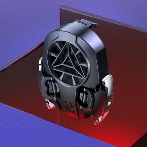 Snap-on Adjustable Gear Low Noise Moible Phone Shooting Game Gaming Controller Joystick Accessory With Battery Universal