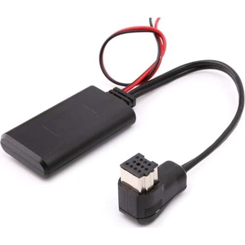 NEW-Car Bluetooth Audio Receiver for Pioneer Ip-Bus 11Pin Bluetooth Aux Receiver Adapter