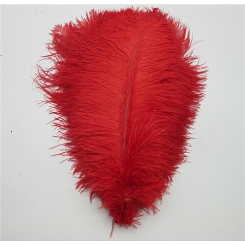 Wholesale Ostrich Feathers 15-75CM 6-30 Inch DIY Carnival Party Wedding Dress Decorations Natural Red Ostrich Feather plumes