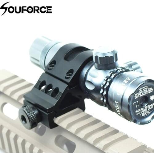 QD 45 degree offset with 25.4/30mm ring hunting rifle flashlight bracket clip mount for 20mm mount picatinny rail module part