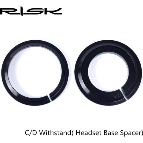 RISK 29.9/39.7mm Mountain Bike Crown Race Headset Base Spacer C D for Bicycle Straight Taper Fork Extraposition Headset Washer