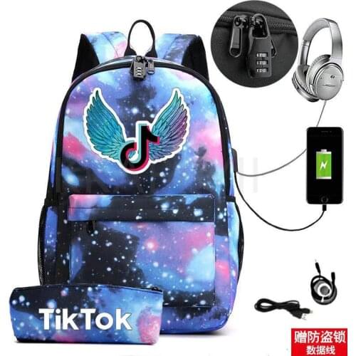 TIK TOK Backpack Fashion Women Men Backpack Oxford Unisex Backpack Teenager Girls School Bags Students Female Mochila Escolar