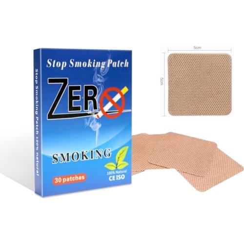 2boxes=60patches/lot Hot Sale Chinese Patches Anti-smoking Device Stopping Smoke Nicotine Patch