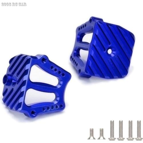 2Pcs Aluminum Front&Rear Motor Heat Sink Mount 1:5 Metal For 1/5 Traxxas XMaxx X-Maxx 77076-4 77086-4 NEW ENRON #7760