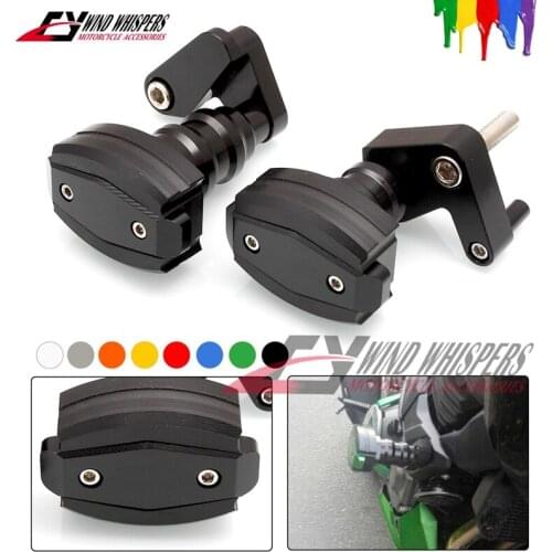 Motorcycle CNC Aluminum Falling Protection Frame Sliders Crash Protector For Kawasaki Ninja ZX10R ZX-10R 2008 2009 2010