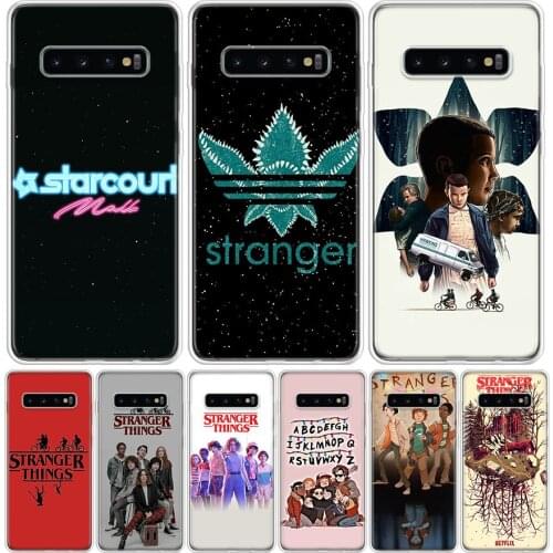 Hot stranger things 3 Cover Phone Case For Samsung Galaxy S10 S20 Ultra Note 10 9 8 S9 S8 J4 J6 J8 + Lite Plus Pro S7 Coque