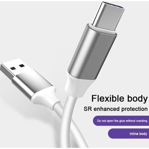 5A Type C Cable USB Type-C Fast Charge Cable For Xiaomi Huawei P30 Pro Mate20 P10 Plus Data Cord