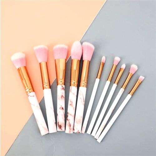 10pcs Make Up Brushes Multifunctional Makeup Brushes Concealer Eyeshadow Foundation 2019 Makeup Brush Set Tool pincel maquiagem