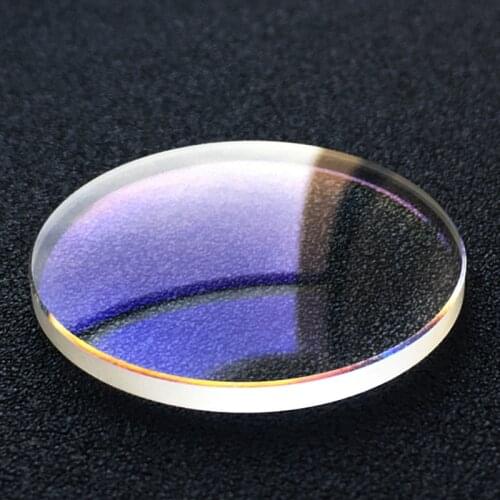 [NO.46]Double Dome 32*4.2mm Mineral glass Crystal Glass With Blue Color AR For SEIKO Orient Divers 200M MAKO EM75005R Parts