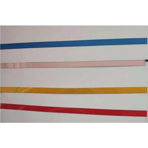 New Arrival Six Colours 1x100cm Flexible Electroluminescent Tape EL tape EL Strip Glowing With DC 3V 2AAbattery Inverter