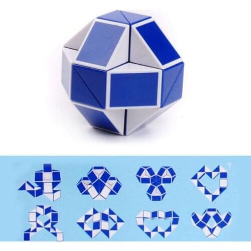 New Cool Snake 3D Puzzle Magic Variety Popular Twist Transformable Puzzle Creative Educational Learning Kids Toys For Children