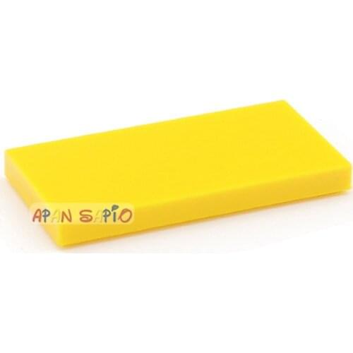 80PCS/lot DIY Building Blocks Smooth 2x4 8 Colors Special accessories Bricks Size Compatible With lego kids Toys Educational