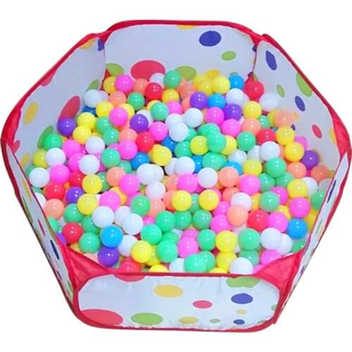 Dry Pool For Children Infant Ball Pits Round Foldable Ball Pool Ocean Ball Playpen Toy Washable Folding Baby Fence Room Decor