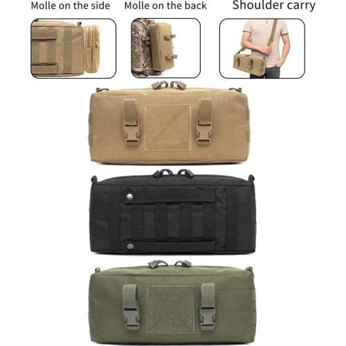 600D Nylon Outdoor Tactical Bag Utility Tactical Waist Pack Pouch Oblique Crotch Bag Military Hiking Camping Bag Belt Backpack