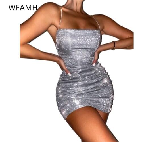 2021 new summer womens fashion one-line neck slim slimming temperament magic color suspender sexy dress Polyester Sheath Solid