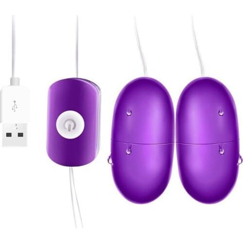 Female Masturbation Device Vibrating Egg Induction Resonance USB Charging Portable Mute Massage Stick Adult Toys EK-New