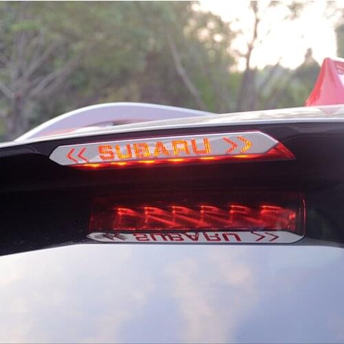 Car Accessorie For Subaru Forester 2019 2020 Subaru Xv 2018 2019 2020 Brake Lights Decorative Cover High Mount Stop Lamp Sticker