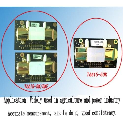 Infrared CO2 sensor,T6615-5K /10K/50K CO2