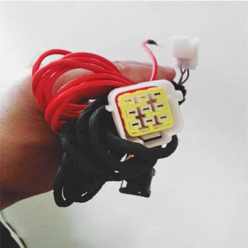 Temperature control triangle plug Power Supply Cable For Diesels Air Heater LCD Switch