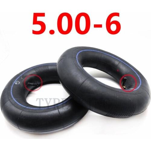 High Quality 5.00-6 Inner Tube 5.00/4.00-6 Butyl Rubber Inner Camera 4.00-6 Inner Tire for Motorcycle, Electric Scooter Parts