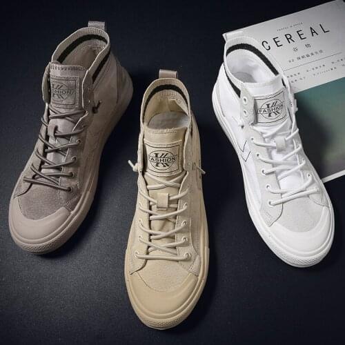 Summer New Fashion All-match Casual Mid-Top Canvas Men Shoes Breathable Loafers Hot Sale Men Casual Shoes Comfortable Boat Shoes