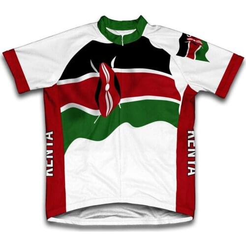 2021 New Kenya More Style Men classic cycling team short sleeved bike Road Mountain Race Clothing Maillot ciclismo bike jersey