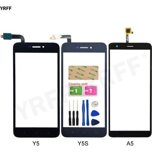 New Touchscreen For TP-Link Neffos Y5S Touch Screen Digitizer Sensor Glass Lens Panel Repair Parts