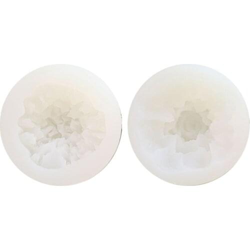 3D Carnation Flower Silicone Fondant Mold Handmade Soap Cake Candle Resin Molds