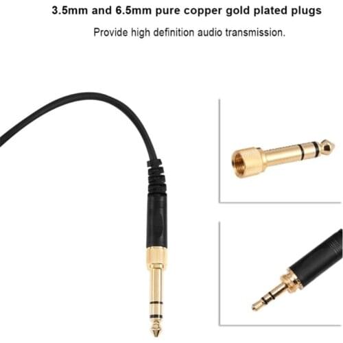 Replacement Spring Cable Cord Wire Plug for Beyerdynamic DT 770 770Pro 990 990Pro Headphone Accessories