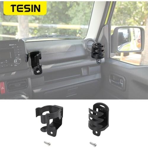 TESIN Universal Car Bracket for Suzuki Jimny 2019+ Car Mobile Phone Bracket Drink Cup Holder Stand for Suzuki Jimny 2019 2020