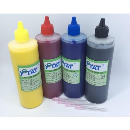 YOTAT 4*200ml/bottle K C M Y Pigment ink for HP913 HP972 HP973 HP974 HP975 HP981 ink cartridge or CISS