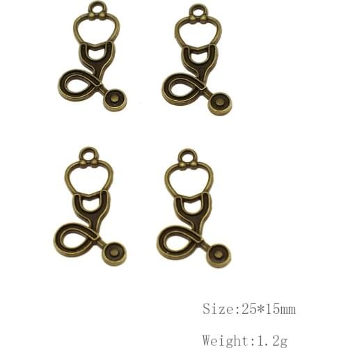 Malzahar Jewellery Pendants For Crafts Crafts Accessories Charms Doctor Stethoscope