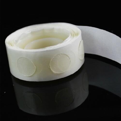 Candle making wicks Stickers Transparent No Trace Fixed Glue DIY Candles Dots Double-sided 12mm glue Fixed Point 100pcs party