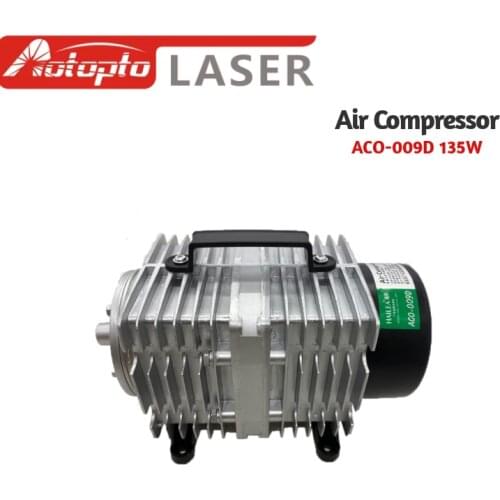 135W Air Compressor Electrical Magnetic Air Pump for CO2 Laser Engraving Cutting Machine ACO-009D