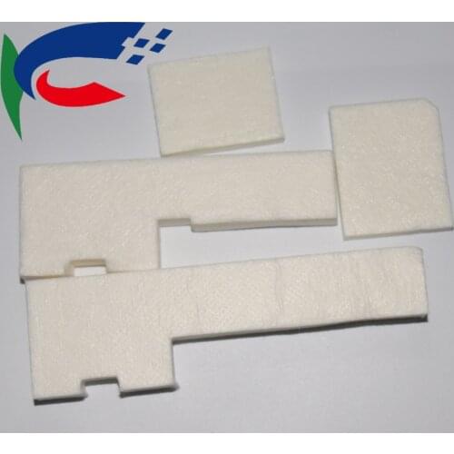 15sets Original new waste ink tank (4pcs sponge for one ink pad) for Epson L111 L110 L130 L220 printer ink tank Sponge