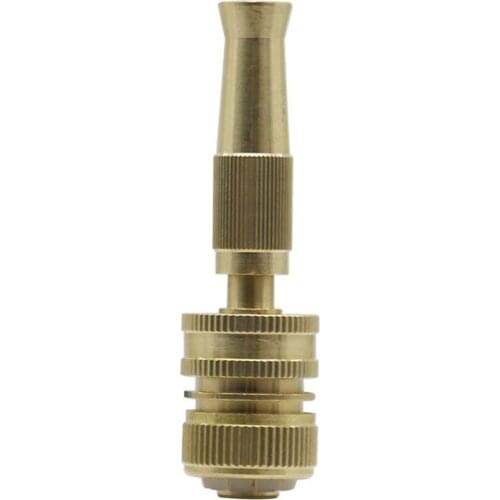 3/4" Internal Thread High Pressure Brass Water Gun With 3/4" Male Thread to DN16 Pipe Connector Irrigation Car Washing Nozzles