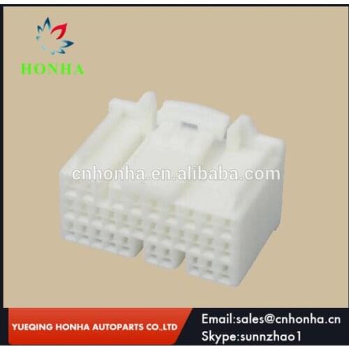 31 pin plastic unsealed female tyco wire harness automotive connector 353031-1