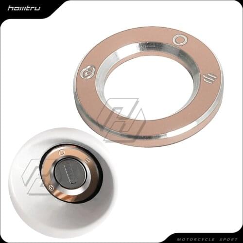 Aluminum Motorcycle Steering Lock Trim Cover Case for Piaggio BV TYPHOON X8 X9 125 200 250 350 400 500 ZIP