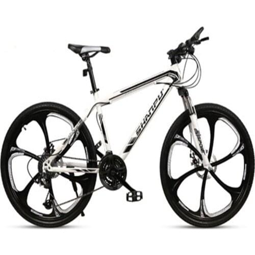 Cross-Country Mountain Bicycle 21/24/27/30 Speed Six-Blade Wheel Ultra-Light Shock Absorption For Men And Women
