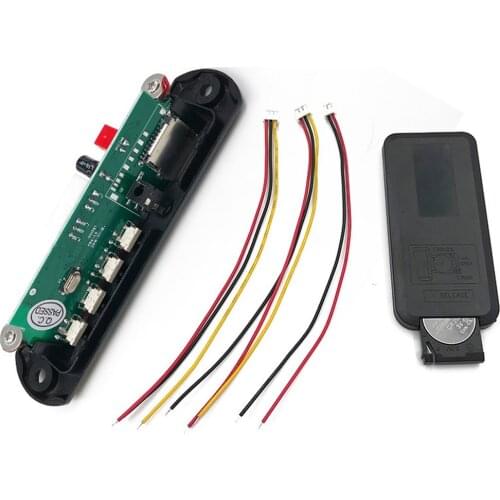 Wireless MP3 WMA Decoder Board Remote Control Player 12V Bluetooth 5.0 USB FM AUX TF SD Card Module Car Radio MP3 Speaker
