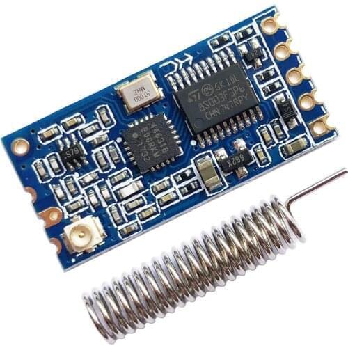 HC-12 433Mhz SI4463/SI4438 Wireless Serial Port Module 1000M Replace Bluetooth with Antenna