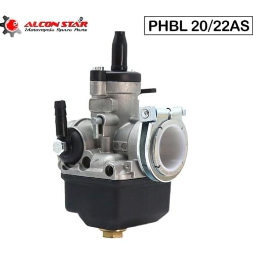Alconstar- PHBL 20AS R2706 22AS R2707 Carburateur 2 Stroke Motorcycle Carburetor Carb For 50-150CC For Yamaha for Honda Vespa