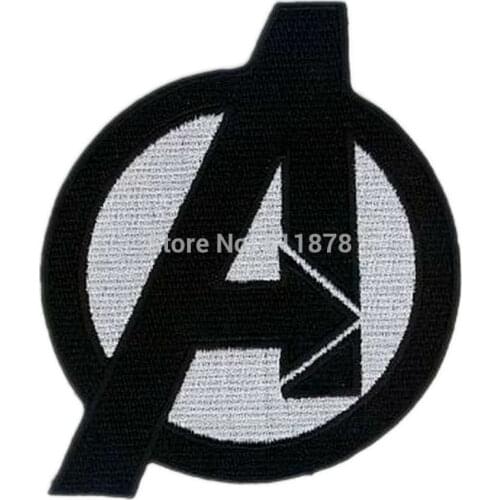 3.5" AGENTS OF Logo Uniform Movie TV Series Costume Cosplay Embroidered iron on patch black white