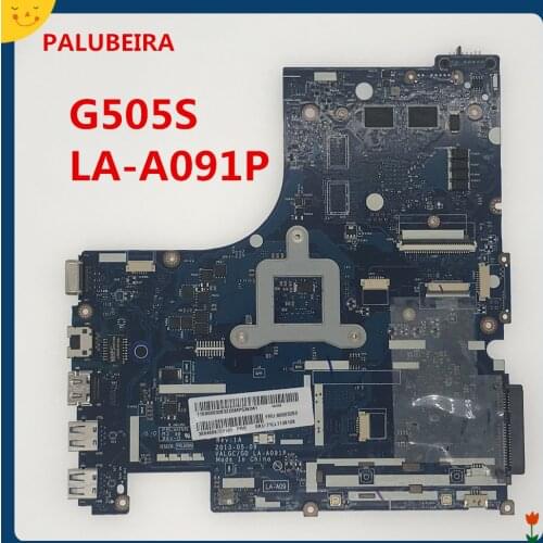 PALUBEIRA LA-A091P Laptop Motherboard Fit For Lenovo G505S Mainboard DDR3 R5 M230 2GB Full Tested OK