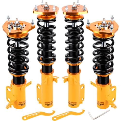 4x Coilovers for Toyota Corolla AE100 AE101 AE111 Adj. Damper & Height & Camber Suspension Front Rear